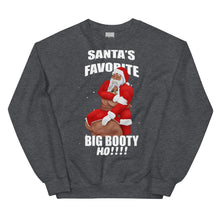 Load image into Gallery viewer, Santa’s Favorite (black) Unisex Sweatshirt