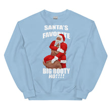 Load image into Gallery viewer, Santa’s Favorite (black) Unisex Sweatshirt