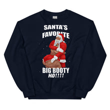 Load image into Gallery viewer, Santa’s Favorite (black) Unisex Sweatshirt
