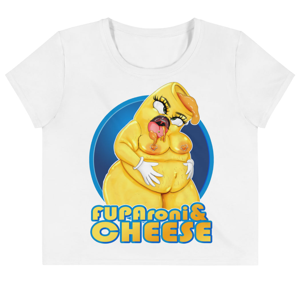 FUPAroni and cheese crop top