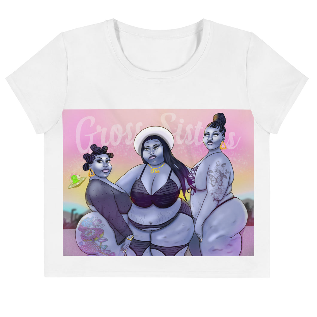 Glow sisters Crop Tee