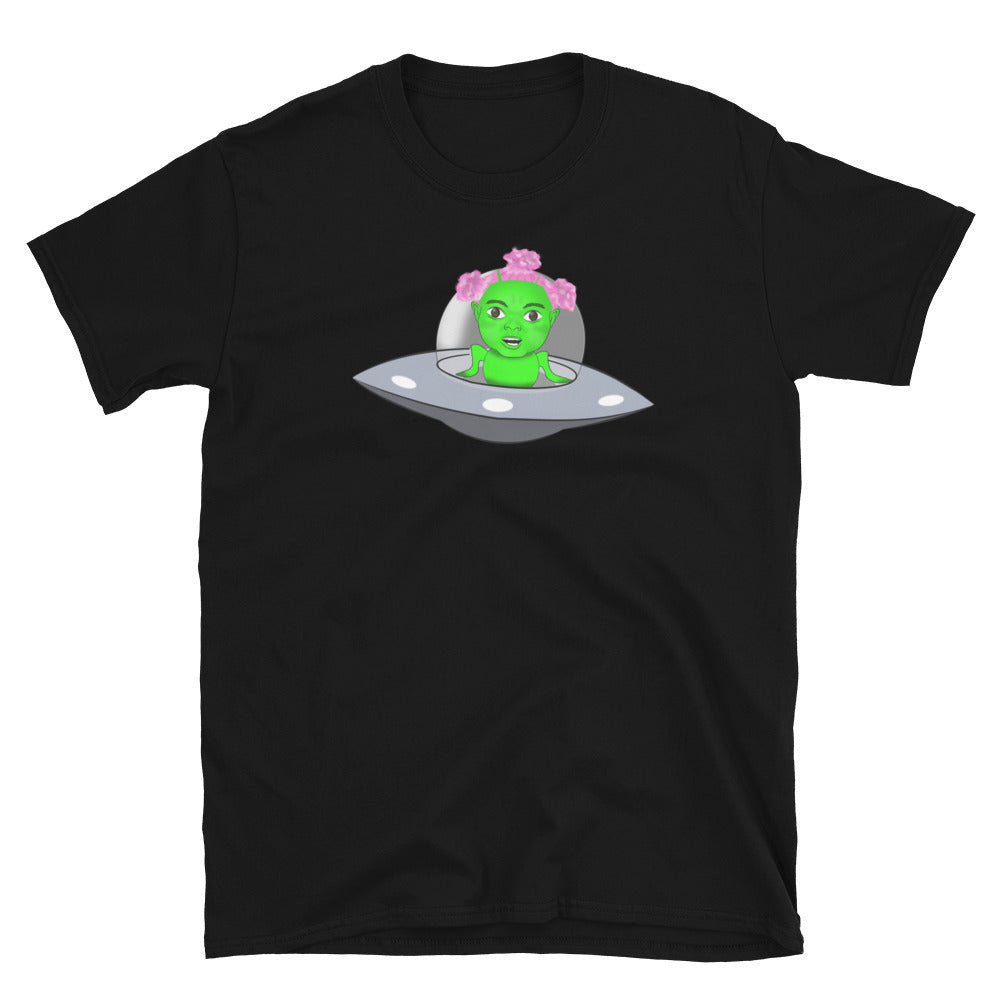 Baby Alien medium size logo Short-Sleeve Tee