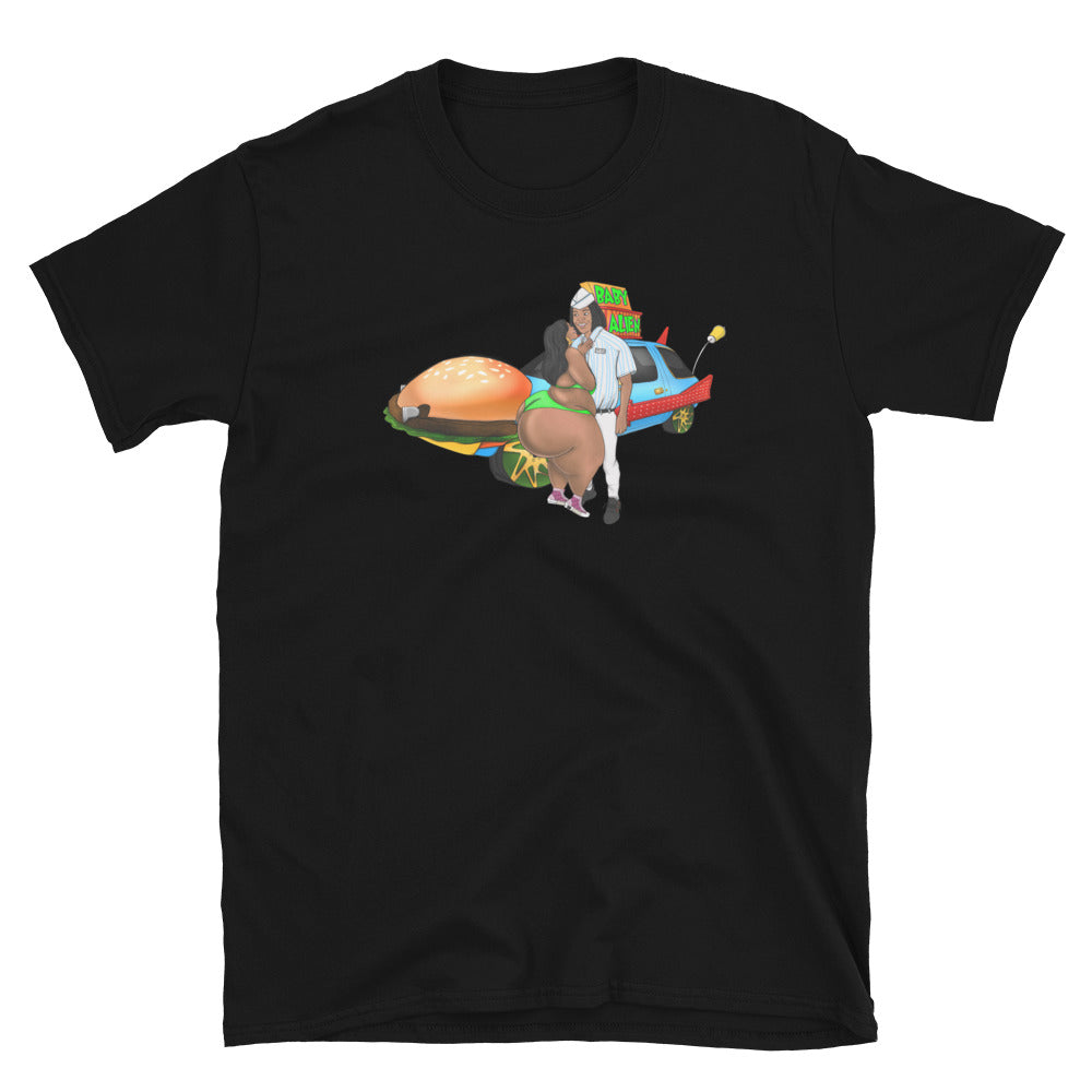 Burger Butt Unisex T-Shirt